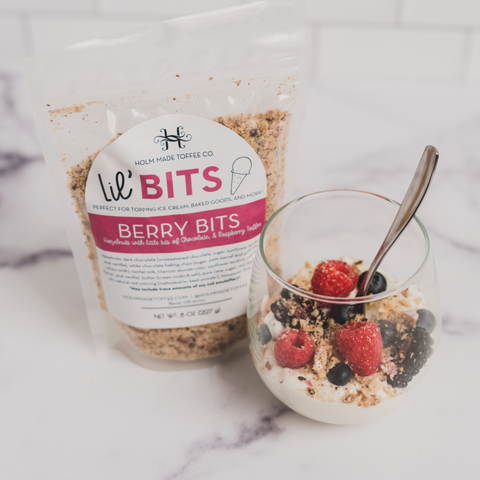 Berry Bits - Lil' Bits Dessert Topper, 8 oz - Holm Made Toffee Co.