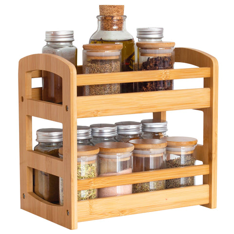 Spice Caddy, 2-Tier - Totally Bamboo