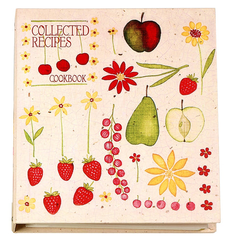 Fruit 'n Flowers Recipe Card Cookbook - Meadowsweet Kitchens