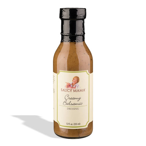 Saucy Mama Creamy Balsamic Dressing, 12 fl oz - Suzie's Organics and More