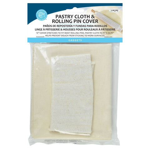 Pastry Cloth & Rolling Pin Cover Set - R&M International