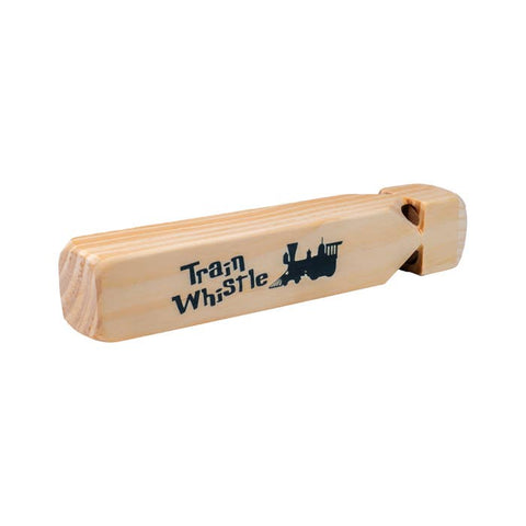 Neato! Classic Wooden Train Whistle, 7.5 in - Toysmith