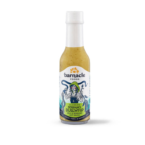 Serrano Bullwhip Hot Sauce, 5 oz - Barnacle Foods