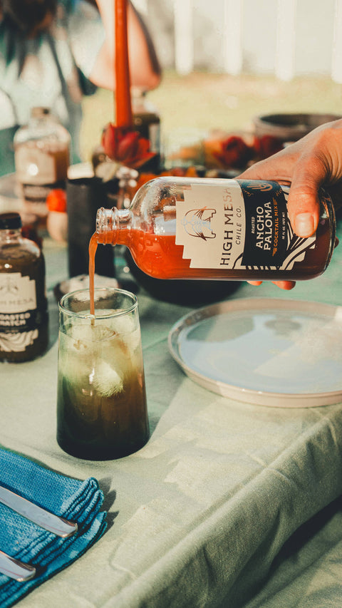 Roasted Ancho Paloma Cocktail Mix, 16 oz - High Mesa Chile Co.