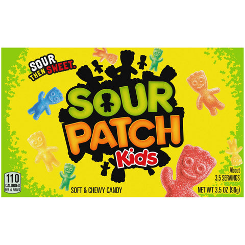 Sour Patch Kids, 3.5oz Theater Box - Grandpa Joe's Candy Shop