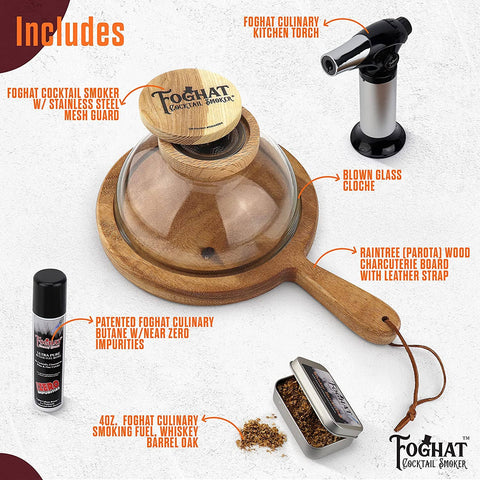Foghat™ Smoking Cloche Set - ThousandOaksBarrelCo.