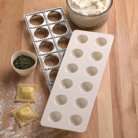 Italian Ravioli Maker, 13" x 4.5" x 1" - Fox Run Brands