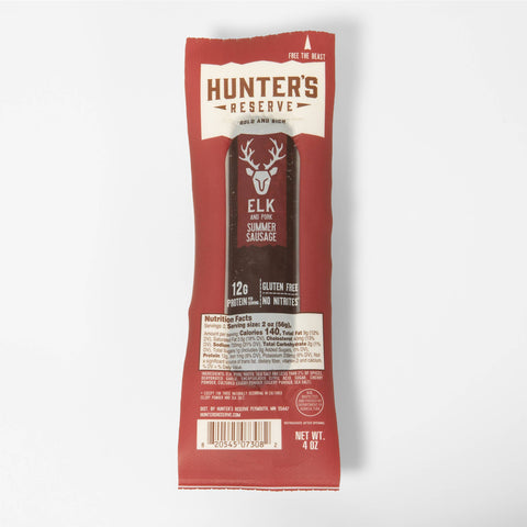 Elk, 4 oz, Summer Sausage - Hunter's Reserve