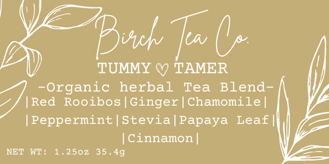 Tummy Tamer - Peppermint Loose Leaf Tea Blend - Birch Tea Co.