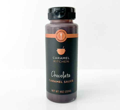 Chocolate Caramel Sauce, 9 oz - Caramel Kitchen