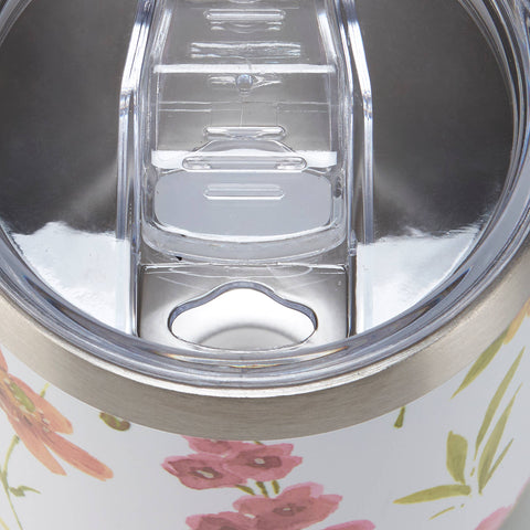 Flower Garden Wine Tumbler, 12 oz - Primitives by Kathy