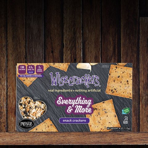 Everything & More Snack Crackers, 4 oz - Partners Crackers