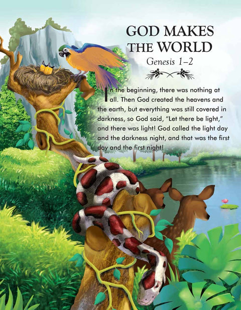 The Complete Illustrated Children's Bible: Hardcover - Harvest House Publishers