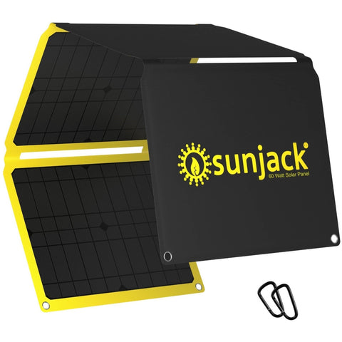 60 Watt Portable Solar Panel Charger - SunJack