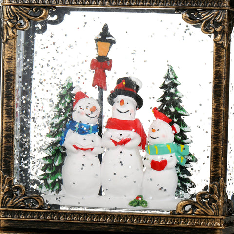 Christmas Vintage Snow Globe Lantern - SINT