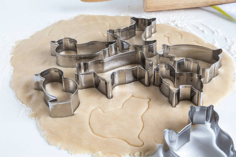 Farm Animal Cookie Cutters, Set of 7, 3.5" x 3.5" - Fox Run Brands