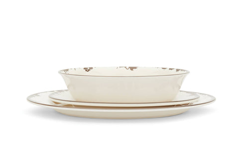 Melamine Dinnerware, Set of 12, Multicolor - Fox Run Brands