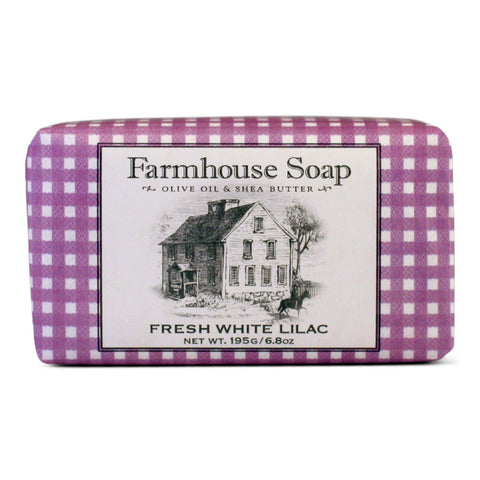 Triple Milled Soap, Fresh White Lilac Scent - Sweet Grass Farm