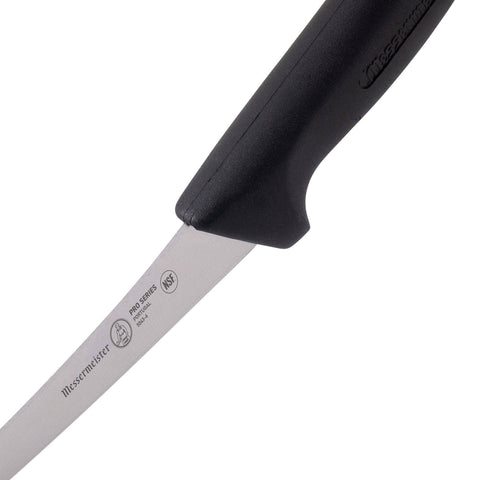 Pro Series Semi-Flex Curved Boning Knife, 6" - Messermeister