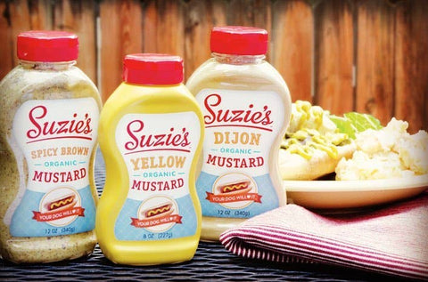 Suzie's Organic Dijon Mustard, 12oz - Suzie's Organics