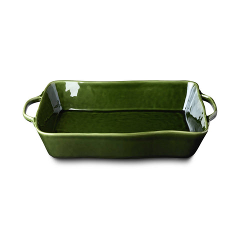 Harvest Fields Large Rectangular Baker 16x10.25x3"