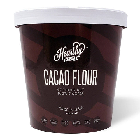 Cacao Flour, 1 lb - Hearthy Foods