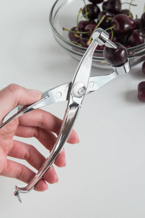 Fox Run Cherry, Olive Pitter, 1.5" x 7.5" - Fox Run Brands