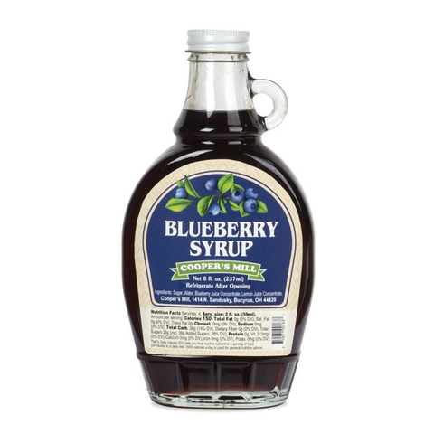 Blueberry Syrup - 8 fl. oz. - Cooper's Mill