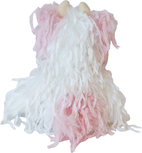 Feathers Strawberry Cow Ultra Plush, 10" - Beverly Hills Teddy Bear Company