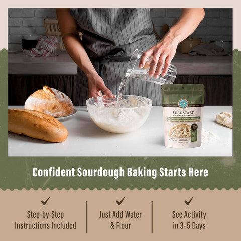 Sure Start Gluten-Free Sourdough Starter Culture, 12g - My Rustic Roots