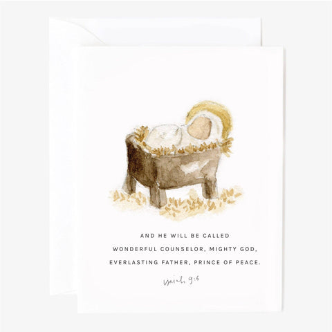 Christmas Scripture Notecards, Set of 8 - Emily Lex Studio