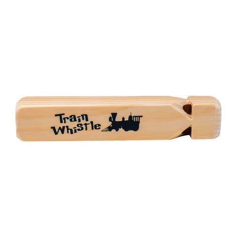 Neato! Classic Wooden Train Whistle, 7.5 in - Toysmith
