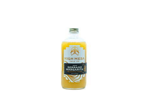 Roasted Serrano Margarita Cocktail Mix, 16 oz - High Mesa Chile Co.