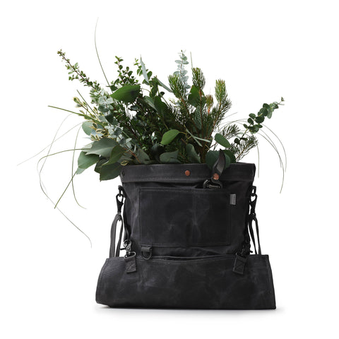 Harvesting & Gathering Bag- Waxed Canvas: Dark Khaki - Barebones