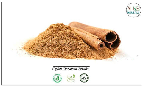 Ceylon Cinnamon Powder: 2 Oz - Alive Herbals