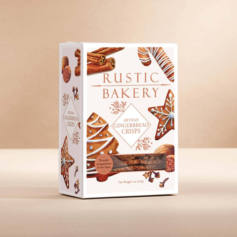 Gingerbread Artisan Crisps, 5 oz - Rustic Bakery