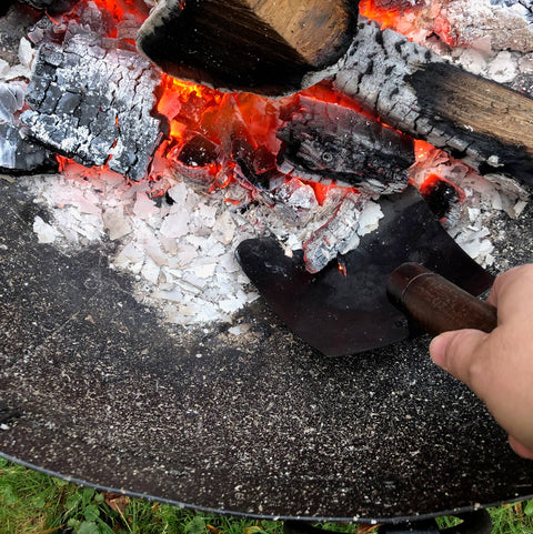 Ash Removal Tool For Fire Pits, approx 11-12" - Rome Outdoor Cookware