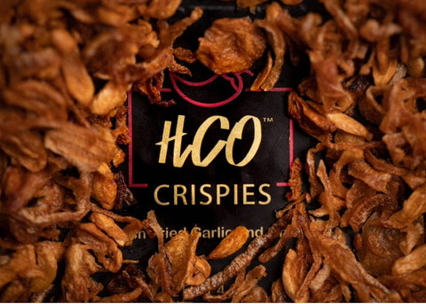 HCO Crispies Fried Garlic and Onion, 4 oz - Hot Crispy Oil