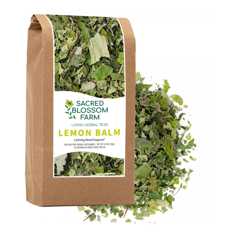 Lemon Balm (Melissa officinalis), 4.9 oz - Sacred Blossom Farm