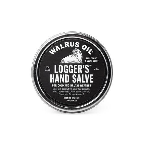 Logger's Hand Salve, 2oz - Peppermint and Clove - Walrus Oil