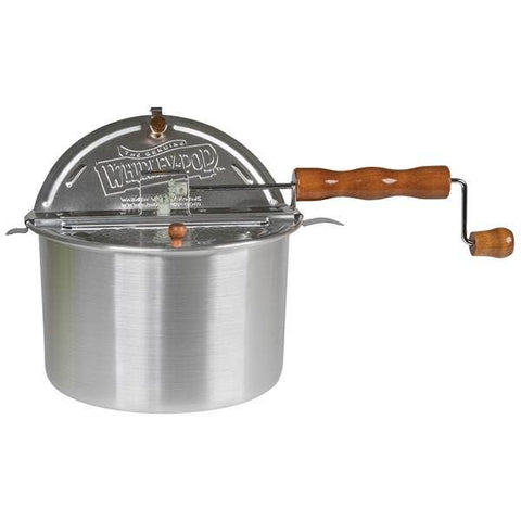 6-Quart Aluminum Whirley Popper Kitchen Appliance - Amish Country Popcorn