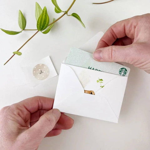 Bouquet mini enclosure notecard - Emily Lex Studio