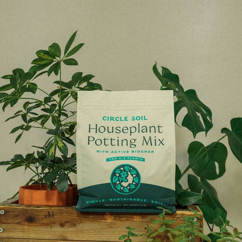 Premium Houseplant Mix, 1 Gallon - Circle Soil