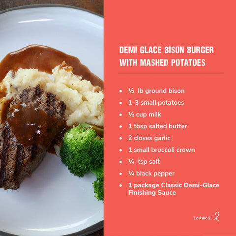 Classic Demi Glace Finishing Sauce, 2 Servings, 4.5 oz - Le Sauce & Co.