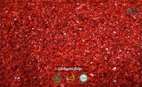 Korean Chili Flakes / Gochugaru flakes: 1 Lb - Alive Herbals
