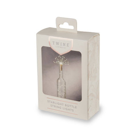 Starlight Wine Bottle Twinkle String Lights - Twine