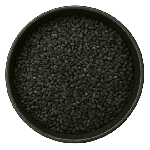Black Sesame Seed Whole (Sesamum Indicum), 2 oz - LA Herb