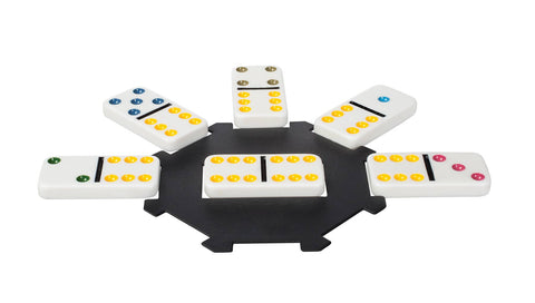 Double Six Dominoes In Color Collectors Tin - Toysmith