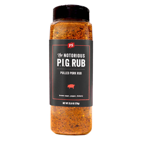 Notorious P.I.G. - Pulled Pork Rub: Original (6.4 oz) - PS Seasoning