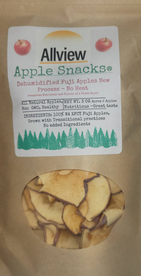 Fuji Dehumidified Apple Snacks - ALLVIEW ORCHARDS
